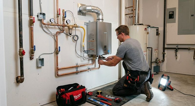 Tankless Heater Installation in Katy, TX