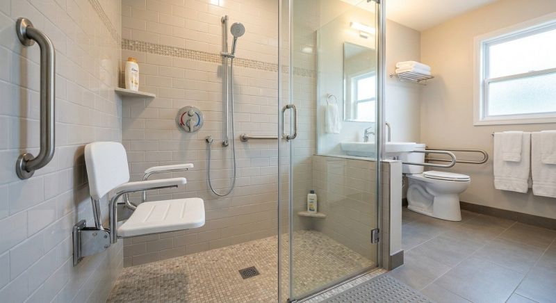 Accessible Shower Construction in Portland, ME