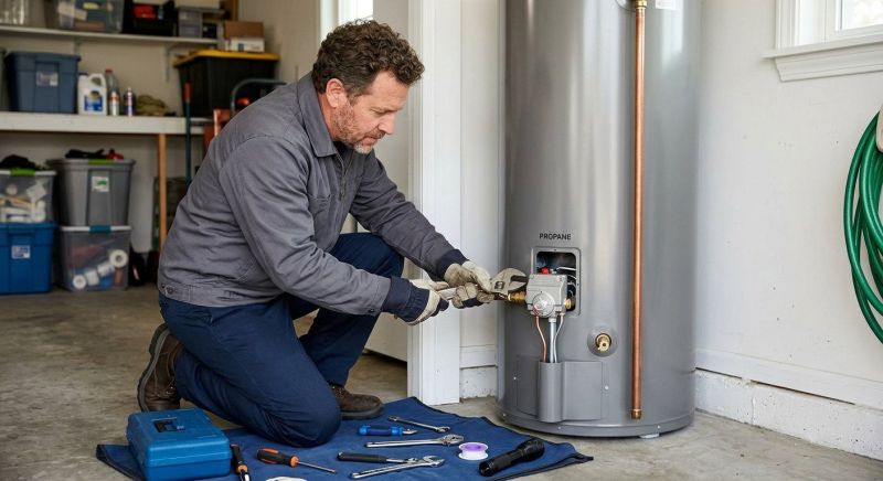 Gas Water Heater Repair in Fredericksburg, VA