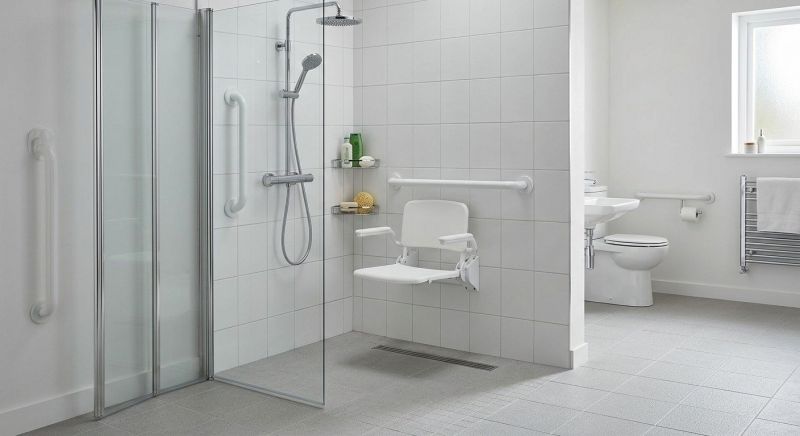 Handicap Shower Installation in Portland, ME