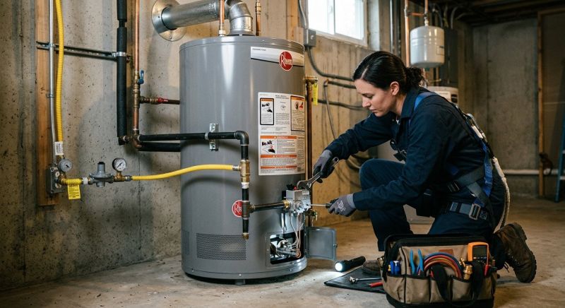 Propane Water Heater Repair in Fredericksburg, VA