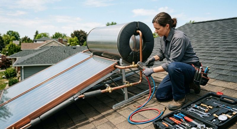 Solar Water Heater Service in San Antonio, TX